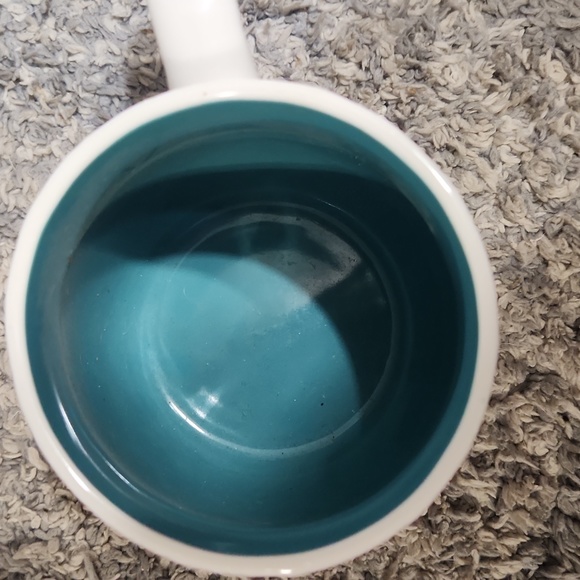 Mango Moon Monogram Initial "A" Floral Dimpled Mug - Picture 4 of 4